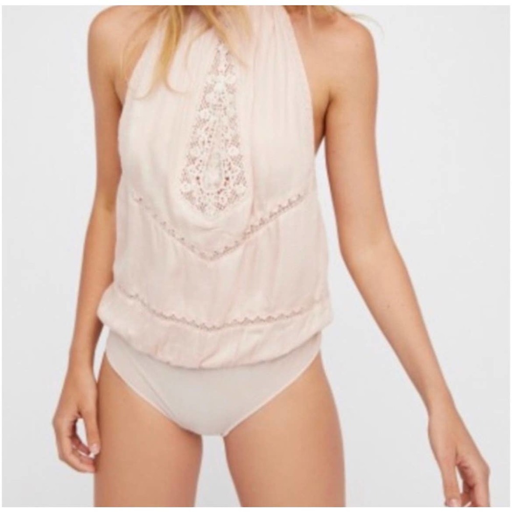 Intimately Free People Dreamy Morning Tank Bodysuit L - Picture 2 of 10